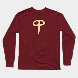 𐤒 - Letter Q - Phoenician Alphabet Long Sleeve T-Shirt